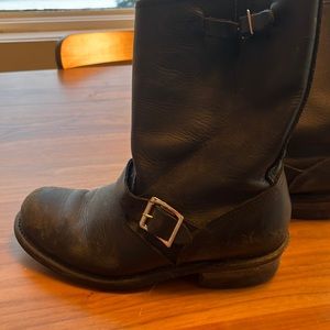 Womens Black Frye Boots
